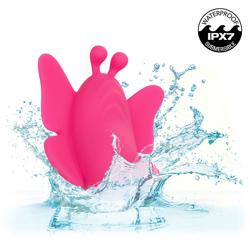 CALEXOTICS - NEON VIBES FLUTTER VIBE STIMULATEUR 10 VIBRATIONS ROSE CALEXOTICS
