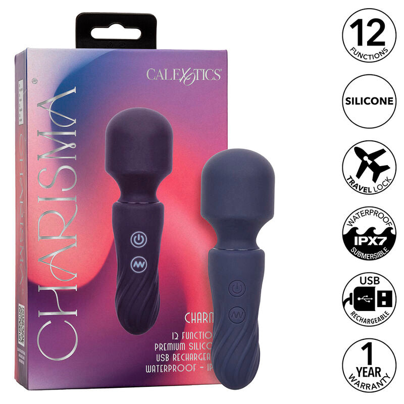 CALEXOTICS - CHARISMA CHARM MASSEUR 12 FONCTIONS VIOLET CALEXOTICS