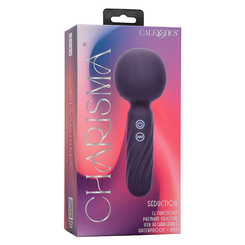CALEXOTICS - CHARISMA SEDUCTION MASSEUR 12 FONCTIONS 17,75 CM X 6,25 CM VIOLET CALEXOTICS