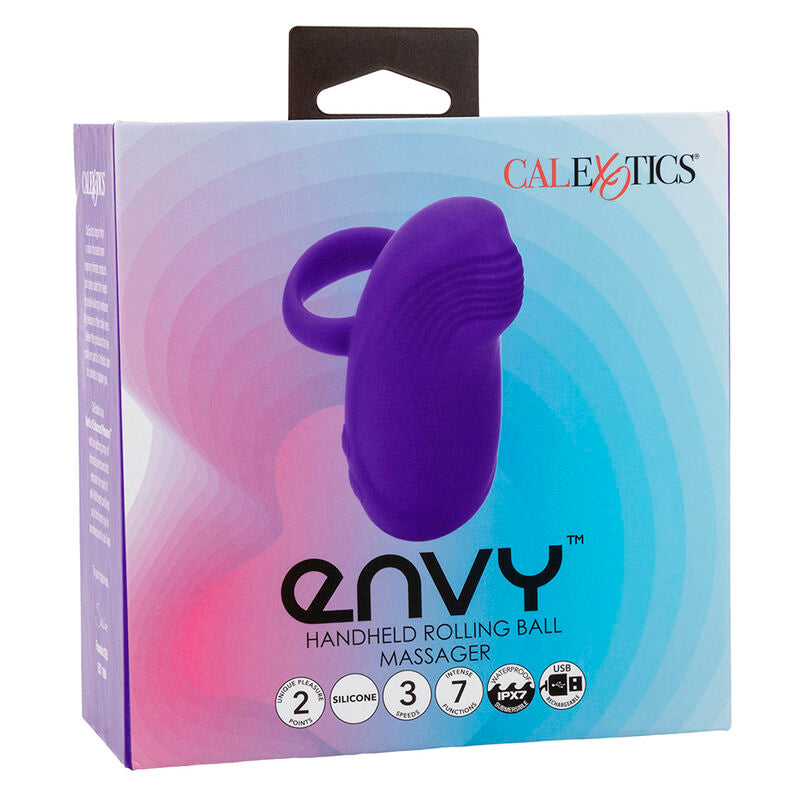 CALEXOTICS - ENVY MASSEUR À BILLE PORTABLE 7 VIBRATIONS VIOLET CALEXOTICS