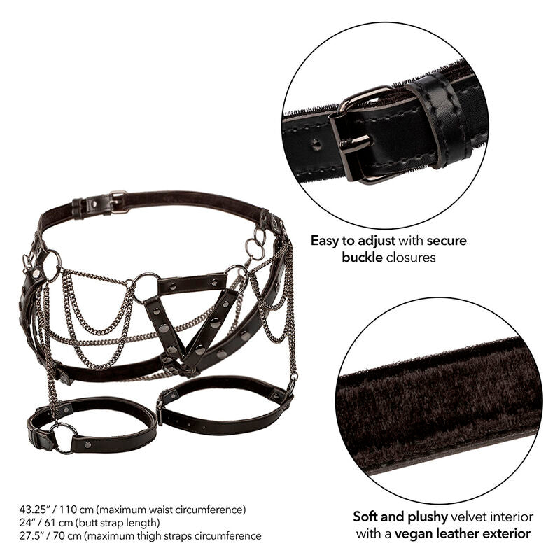 CALEXOTICS - EUPHORIA HARNAIS DE CUISSE MULTICHAÎNES PREMIUM CALEXOTICS