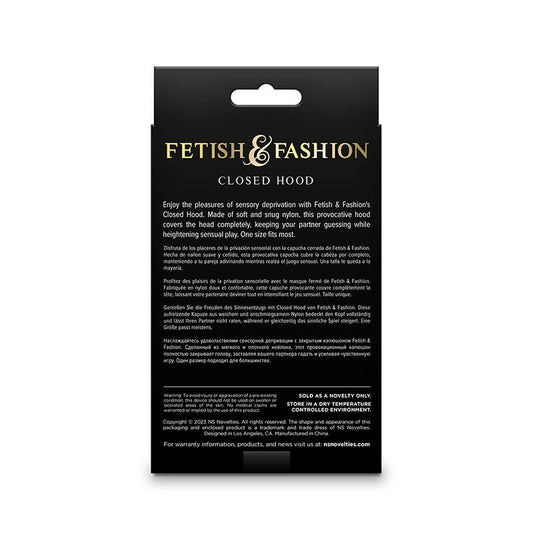 NS NOVELTIES - FETISH & FASHION CAGOULE FERMÉE NYLON BLANC NS NOVELTIES