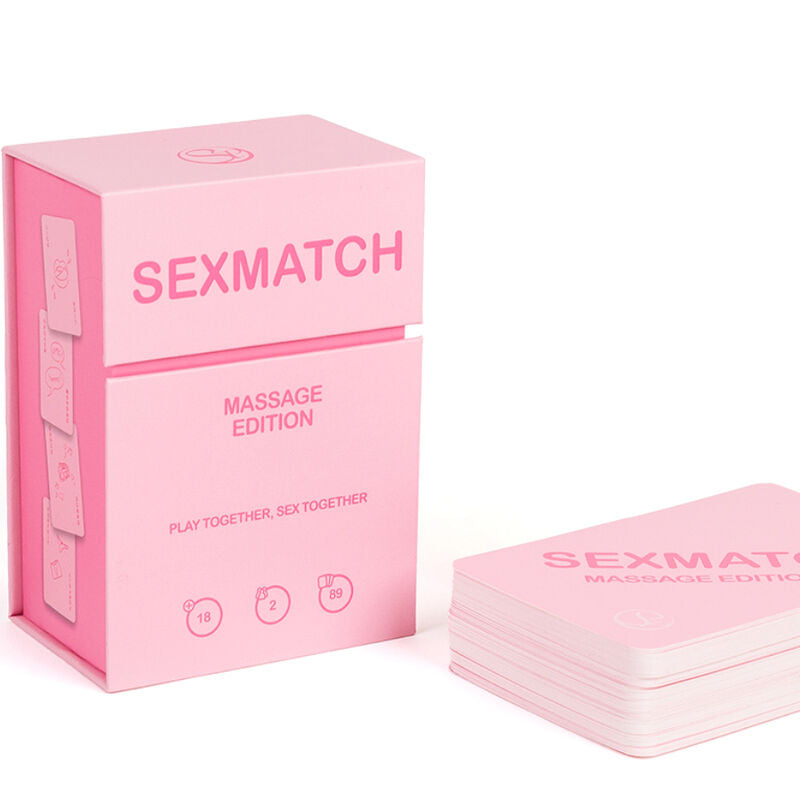 SECRETPLAY - JEU SEXMATCH ÉDITION MASSAGE SECRETPLAY 100% GAMES