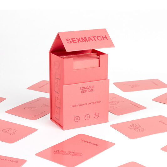 SECRETPLAY - JEU SEXMATCH ÉDITION BONDAGE SECRETPLAY 100% GAMES