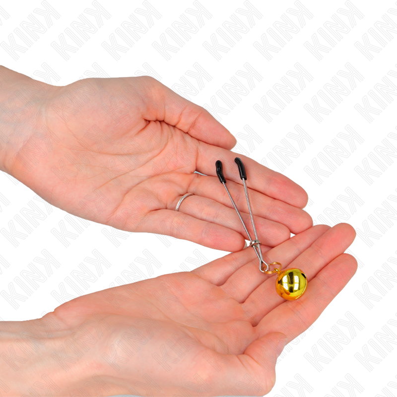 KINK - PINCES À TÉLÉPHONE MINCE CLOCHE OR 7 CM KINK NIPPLE GRIP