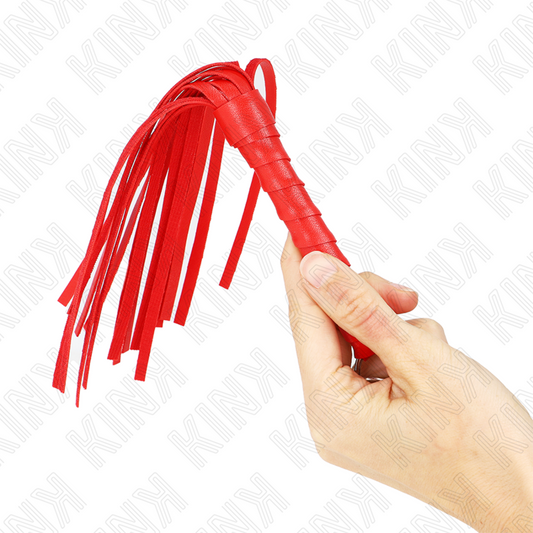 KINK - MINI FOUET SIMPLE ROUGE 28 CM KINK IMPACT & TOUCH