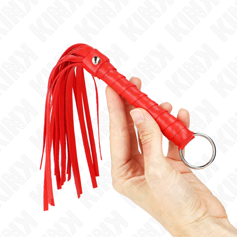 KINK - MINI FOUET SIMPLE ROUGE 28 CM KINK IMPACT & TOUCH