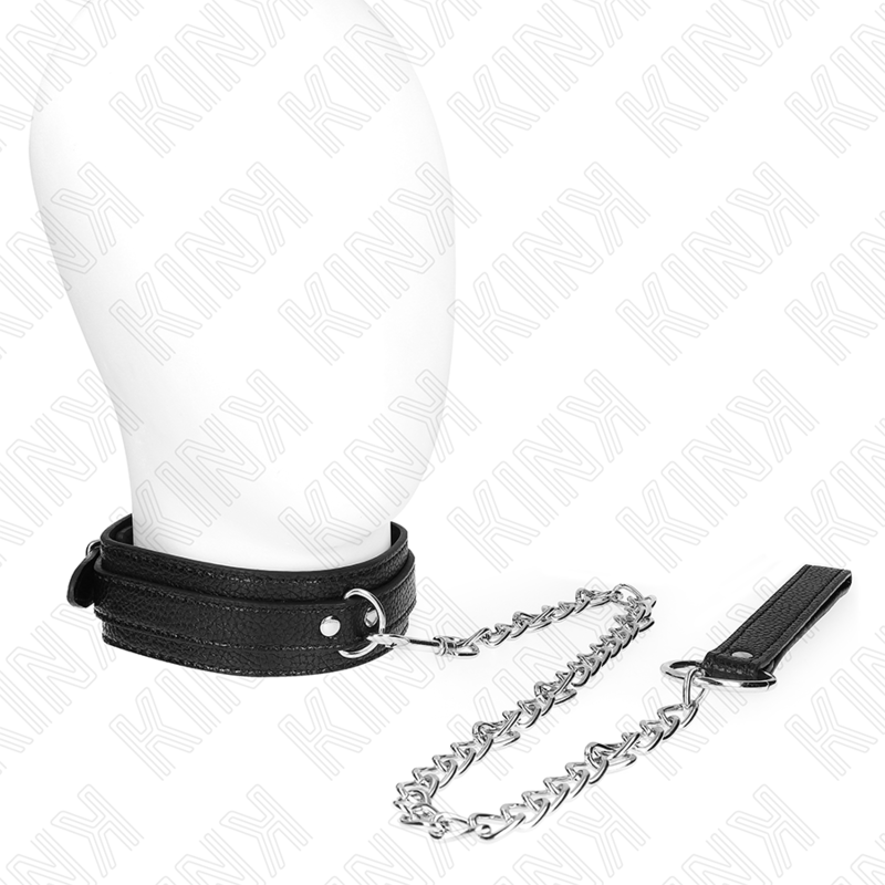 KINK - COLLIER MOTIF SERPENT AVEC LAISSE 65 CM KINK COLLAR & GAG