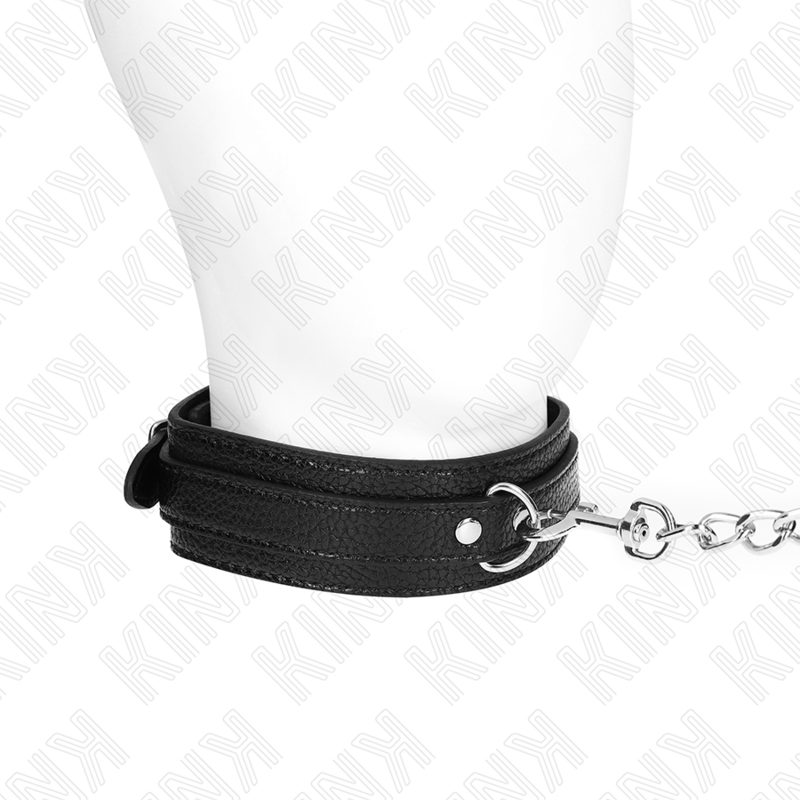 KINK - COLLIER MOTIF SERPENT AVEC LAISSE 65 CM KINK COLLAR & GAG