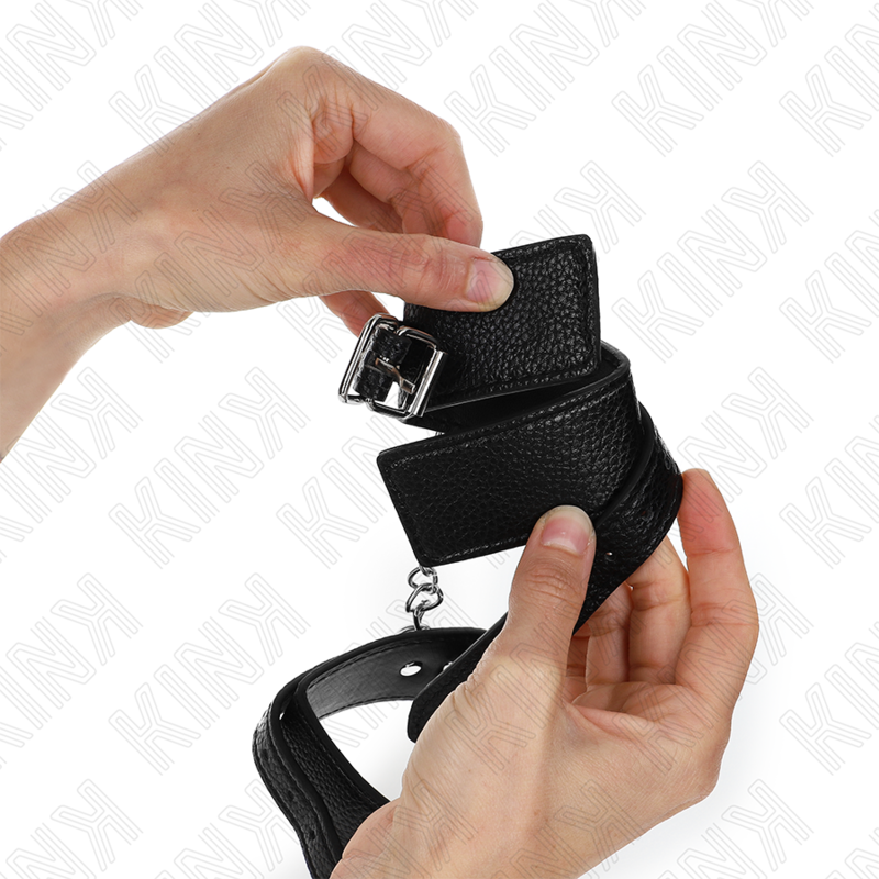 KINK - APPUI-POIGNETS MOTIF SERPENT NOIR AJUSTABLE 20-28 CM X 5,4 CM KINK WRIST RESTRAINT