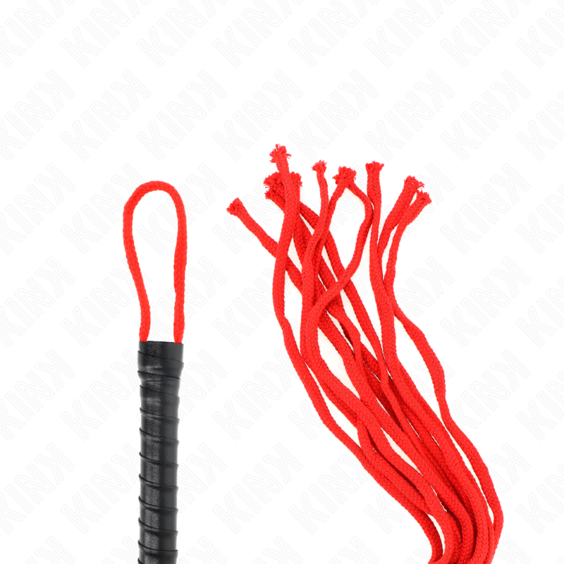 KINK - FOUET CORDE ROJO 56 CM KINK IMPACT & TOUCH