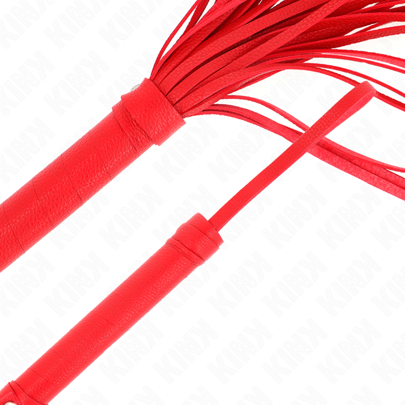 KINK - FOUET PVC SOUPLE ROUGE 70 CM KINK IMPACT & TOUCH