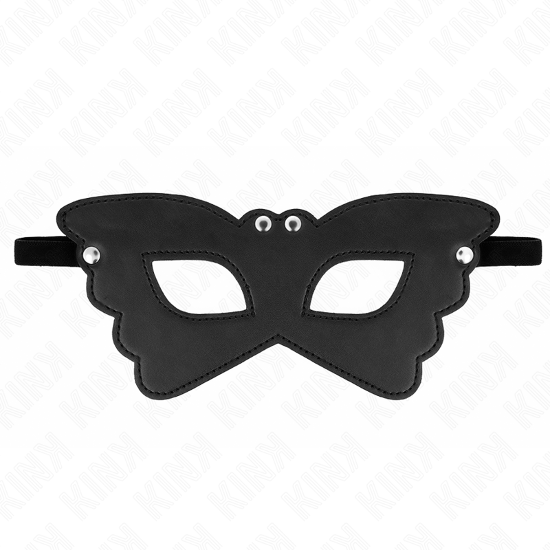 KINK - MASQUE EN CUIRETTE FORME PAPILLON 20 x 9 CM KINK MASKED ALLURE