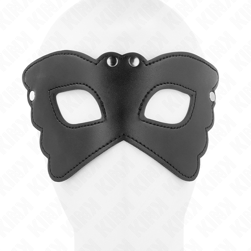 KINK - MASQUE EN CUIRETTE FORME PAPILLON 20 x 9 CM KINK MASKED ALLURE