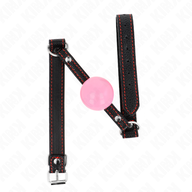 KINK - BOULE OR ROSE 4 CM BAG 60 x 2 CM KINK COLLAR & GAG