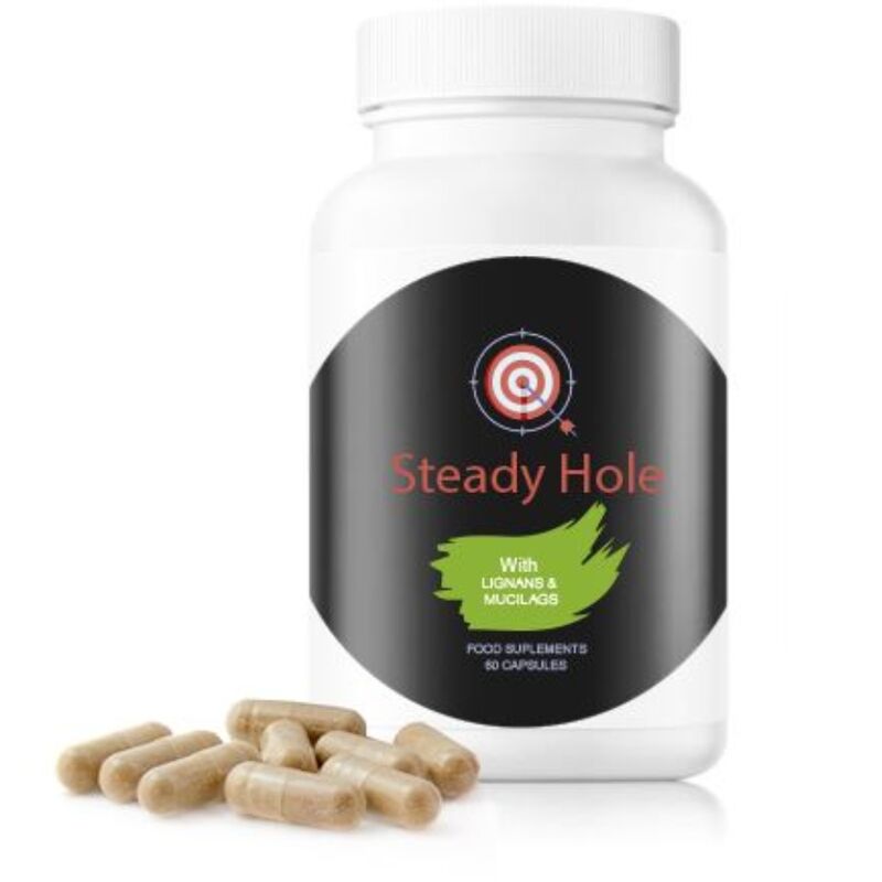 500 COSMETICS -CAPSULES U-STEADY HOLE POUR LA SANTE DU TRANSIT INTESTINAL - 60 CAPSULES 500COSMETICS