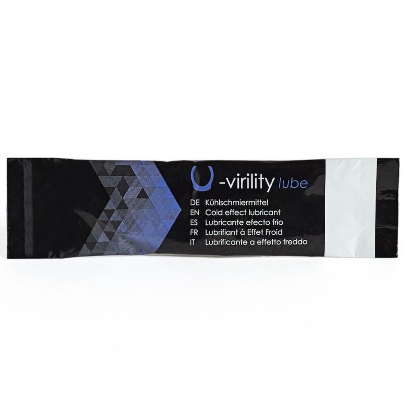500 COSMETICS - U-VIRILITY LUBE LUBRIFIANT EFFET FROID 10 X 5 ML 500COSMETICS