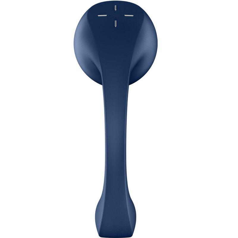 SATISFYER - PRO+ WAVE 4 STIMULATEUR POINT G ET IMPULSION D'AIR APPLICATION GRATUITE BLEU FONCÉ SATISFYER AIR PULSE
