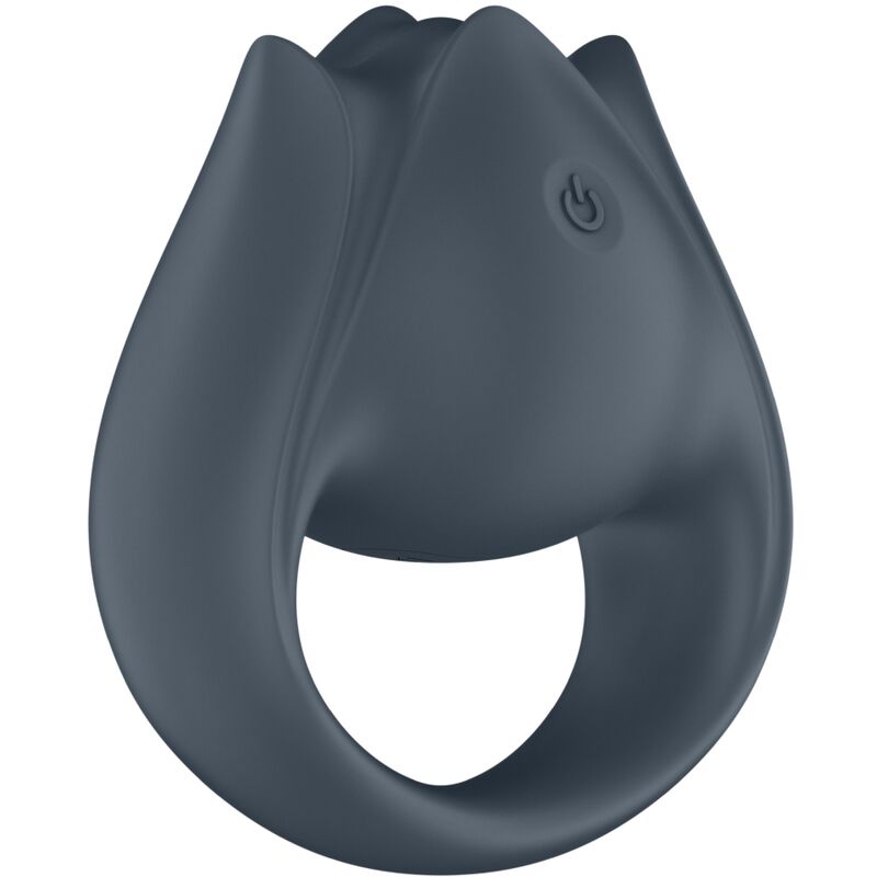 SATISFYER - PERFECT PAIR 2 MULTIVIBRATEUR 2 EN 1 ANNEAU PÉNIS ET STIMULATEUR DE DOIGTS GRIS SATISFYER PARTNER
