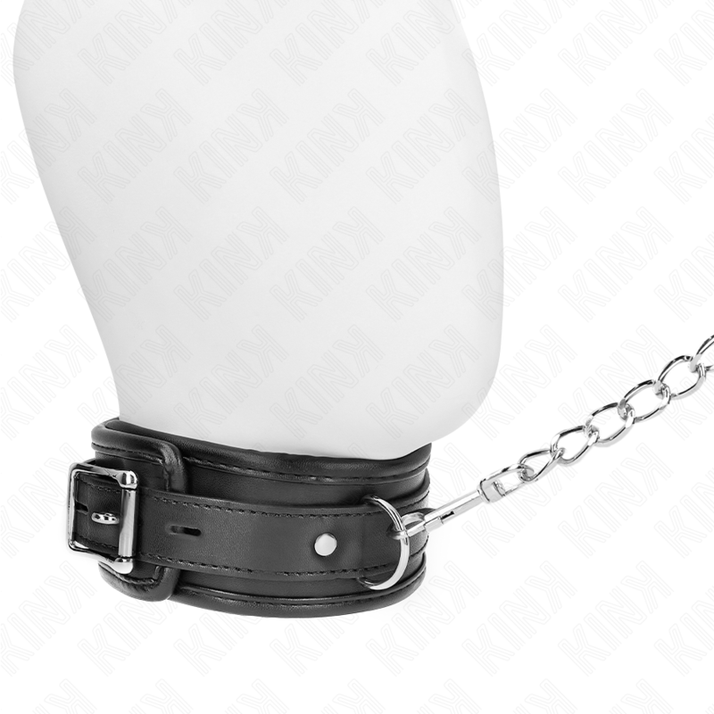 KINK - COLLIER MODÈLE BASIC AVEC LAISSE 65 CM MODÈLE 1 53 X 6 CM KINK COLLAR & GAG