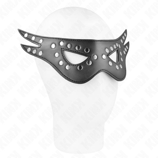 KINK - MASQUE SEXY EN CUIRETTE MODÈLE 1 27 x 13 CM KINK MASKED ALLURE
