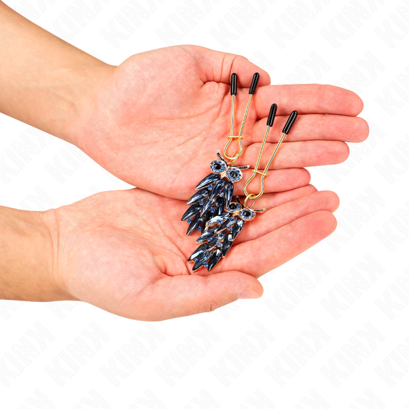 KINK - PINCES À TÉLÉTON PENDENTIF CHOUETTE 6 CM KINK NIPPLE GRIP