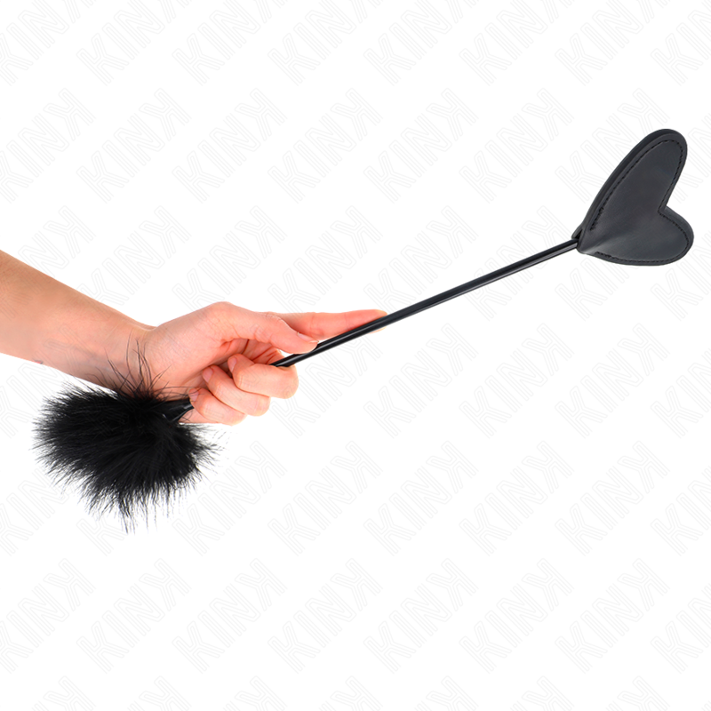 KINK - PLUMES TICKLE AVEC PAGAIE COEUR 31 CM KINK IMPACT & TOUCH