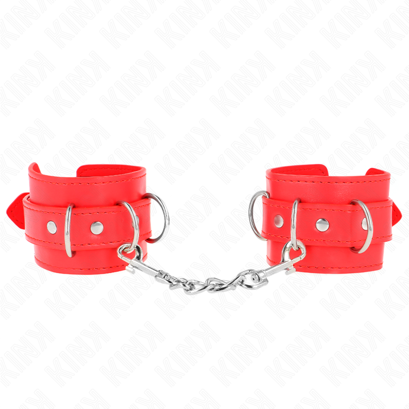 KINK - 3 APPAREILS-POIGNETS AJUSTABLES ROUGE 17,5-25 CM X 6 CM KINK WRIST RESTRAINT