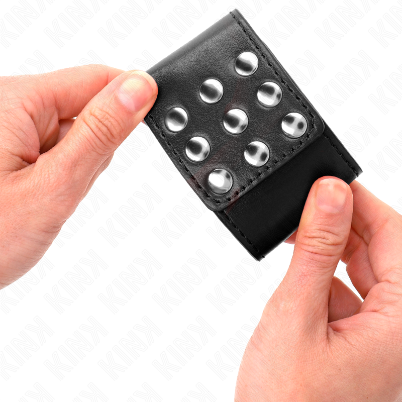 KINK - APPUI-POIGNETS AVEC BOUTON-PRESSION NOIR RÉGLABLE 19-24 CM X 5,5 CM KINK WRIST RESTRAINT