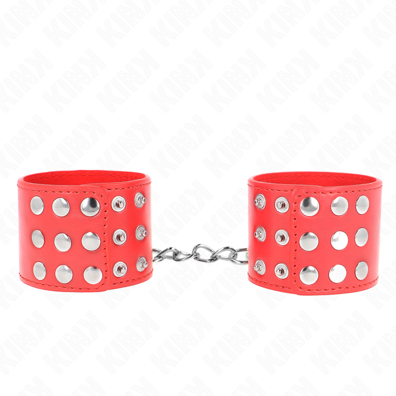 KINK - APPUI-POIGNETS AVEC BOUTON-PRESSION ROUGE RÉGLABLE 19-24 CM X 5,5 CM KINK WRIST RESTRAINT