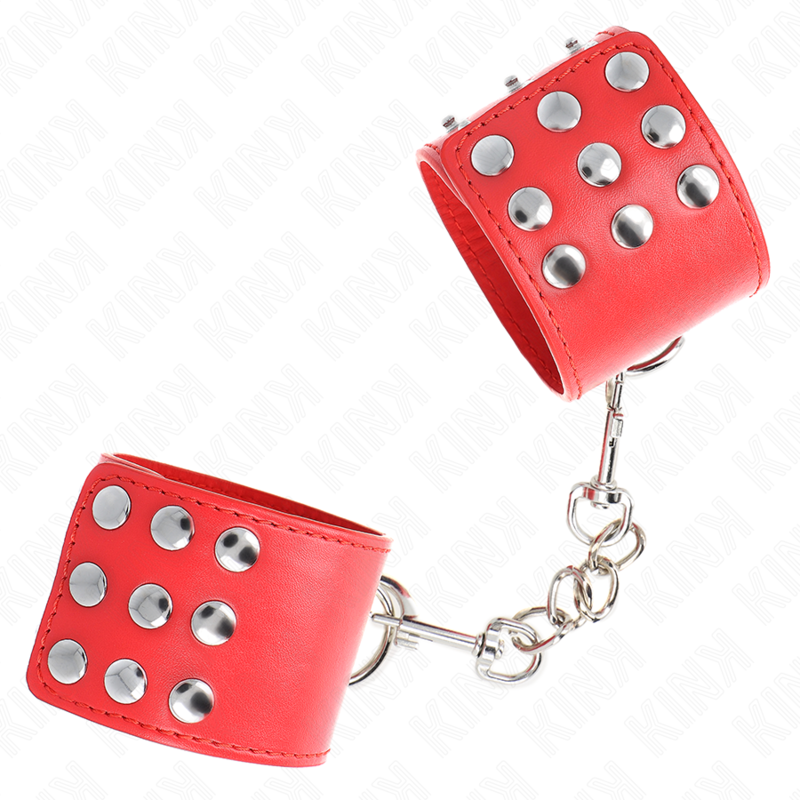 KINK - APPUI-POIGNETS AVEC BOUTON-PRESSION ROUGE RÉGLABLE 19-24 CM X 5,5 CM KINK WRIST RESTRAINT