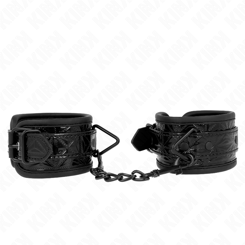 KINK - APPUI-POIGNETS MOTIF DIAMANT NOIR AJUSTABLE 17-26 CM X 5,5 CM KINK WRIST RESTRAINT