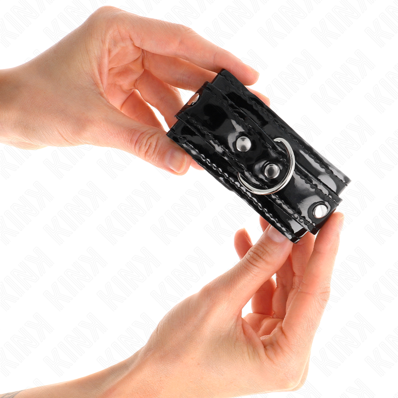 KINK - POIGNETS EN NÉOPRÈNE BRILLANT AJUSTABLES 17-24 CM X 4,5 CM KINK WRIST RESTRAINT