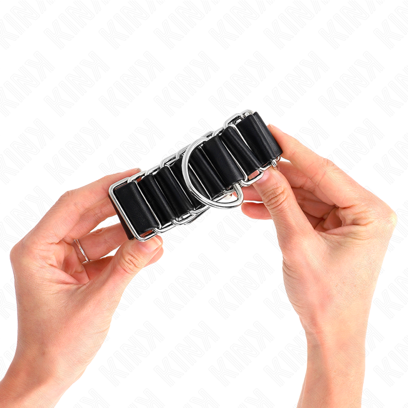 KINK - APPUI-POIGNETS FINS COMME CHARNIÈRES NOIR RÉGLABLE 16-22 CM X 3,5 CM KINK WRIST RESTRAINT