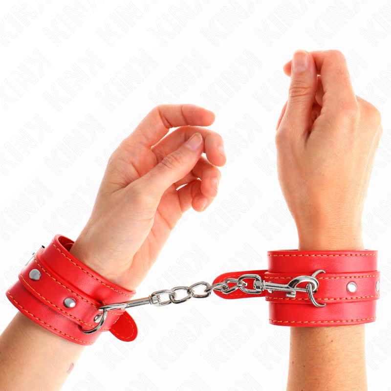 KINK - APPAREILS-POIGNETS FINS ROUGE AJUSTABLES 21-33 CM KINK WRIST RESTRAINT