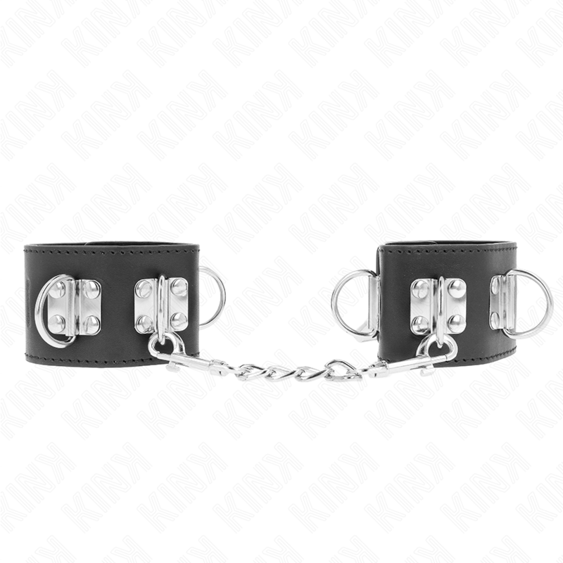 KINK - APPUI-POIGNETS MULTIPOSITIONS AVEC FERMETURE PAR CADENAS NOIR AJUSTABLE 16-23 CM X 5,5 CM KINK WRIST RESTRAINT