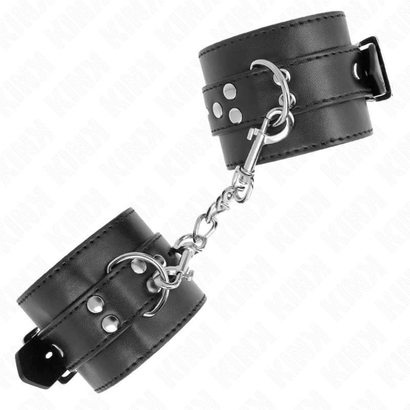 KINK - APPUI-POIGNETS NOIR AVEC CEINTURE NOIRE RÉGLABLE 17-28 CM X 6 CM KINK WRIST RESTRAINT