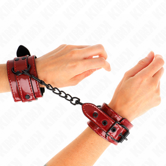 KINK - POIGNETS ROUGE FONCÉ 23 X 5 CM KINK WRIST RESTRAINT