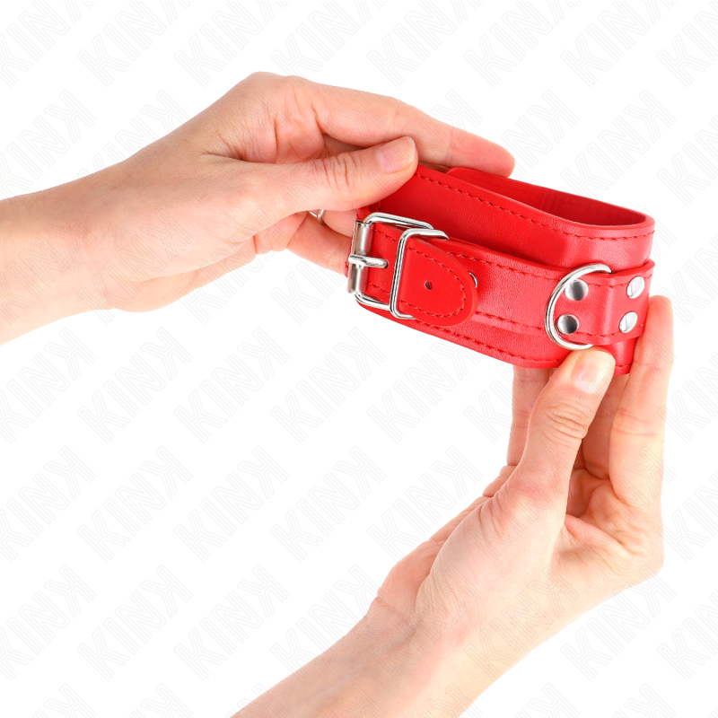 KINK - APPAREILS-POIGNETS SIMPLES ROUGE AJUSTABLES 20-23 CM X 5,5 CM KINK WRIST RESTRAINT