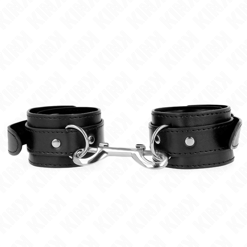 KINK - APPAREILS-POIGNETS - RANGÉE DE RIVETS SIMPLE NOIR AJUSTABLE 17-28 CM X 5 CM KINK WRIST RESTRAINT