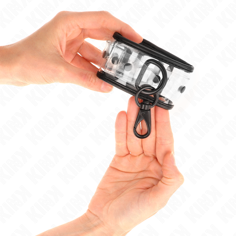 KINK - POIGNETS TRANSPARENTS AJUSTABLES 18-30 CM X 5,5 CM KINK WRIST RESTRAINT