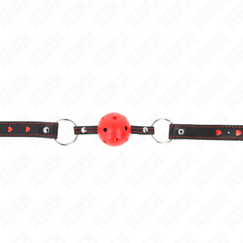 KINK - BÂTON CREUX DUR ROUGE MODÈLE 2 65 x 2,5 CM KINK COLLAR & GAG