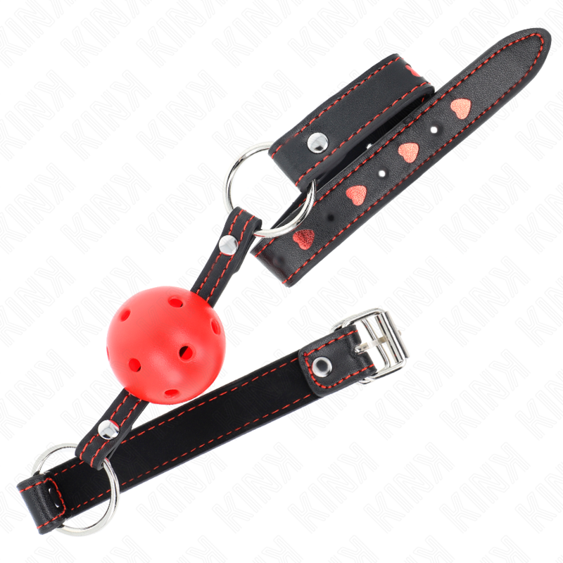 KINK - BÂTON CREUX DUR ROUGE MODÈLE 2 65 x 2,5 CM KINK COLLAR & GAG