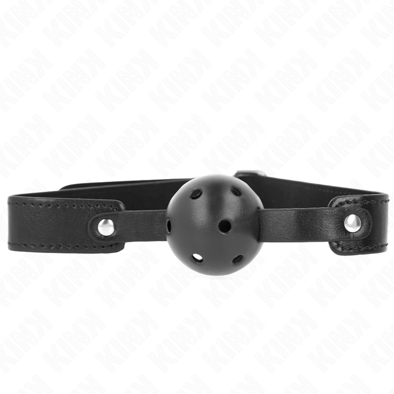 KINK - BALLE RESPIRANT NOIRE 4,5 CM BAG 65 x 2,5 CM KINK COLLAR & GAG