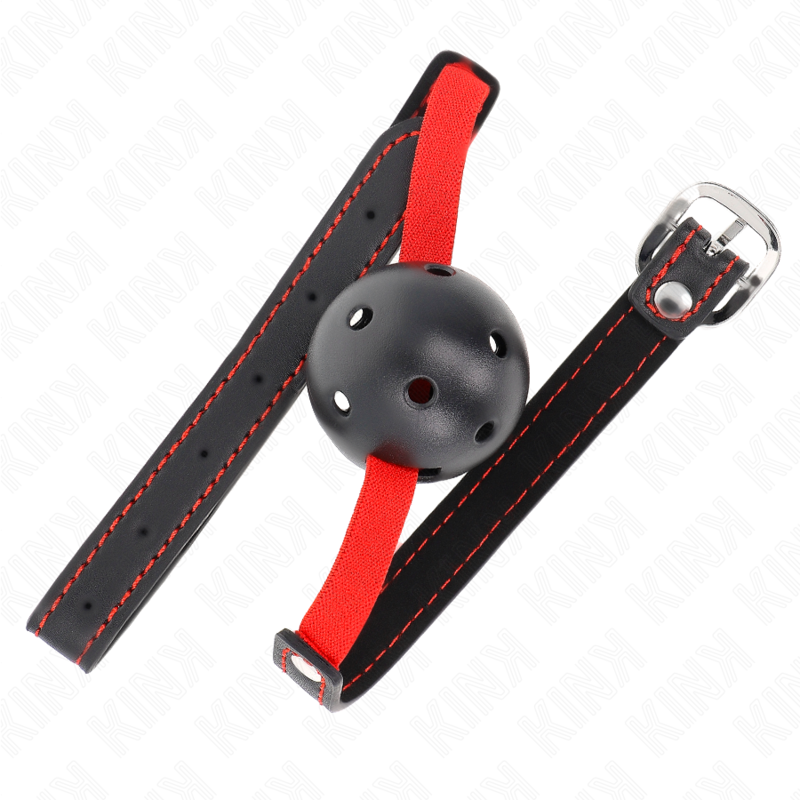 KINK - BÂTON CREUX DUR 4,5 CM AVEC CEINTURE ÉLASTIQUE 56 x 1,5 CM KINK COLLAR & GAG