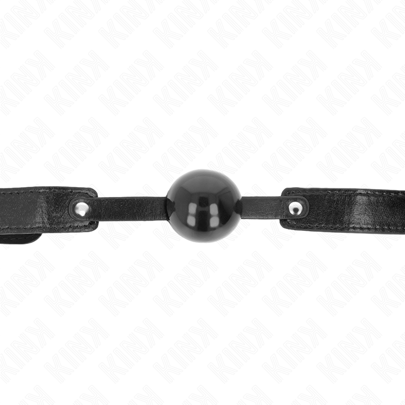 KINK - BALLE TPE SOUPLE 4 CM GAG MODÈLE 2 65 x 2,5 CM KINK COLLAR & GAG