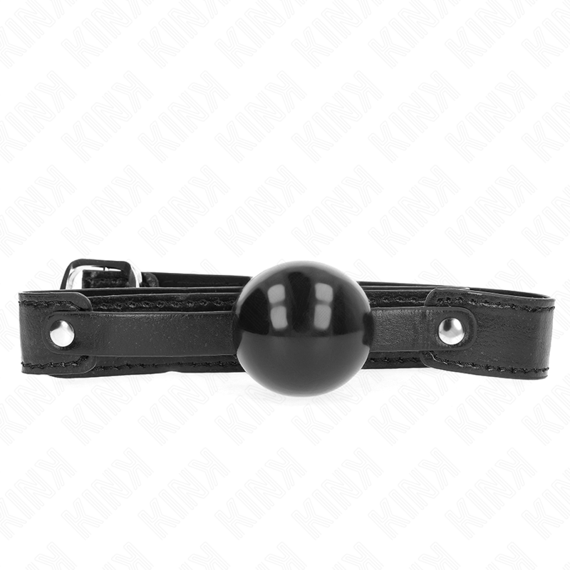 KINK - BALLE TPE SOUPLE 4 CM GAG MODÈLE 2 65 x 2,5 CM KINK COLLAR & GAG