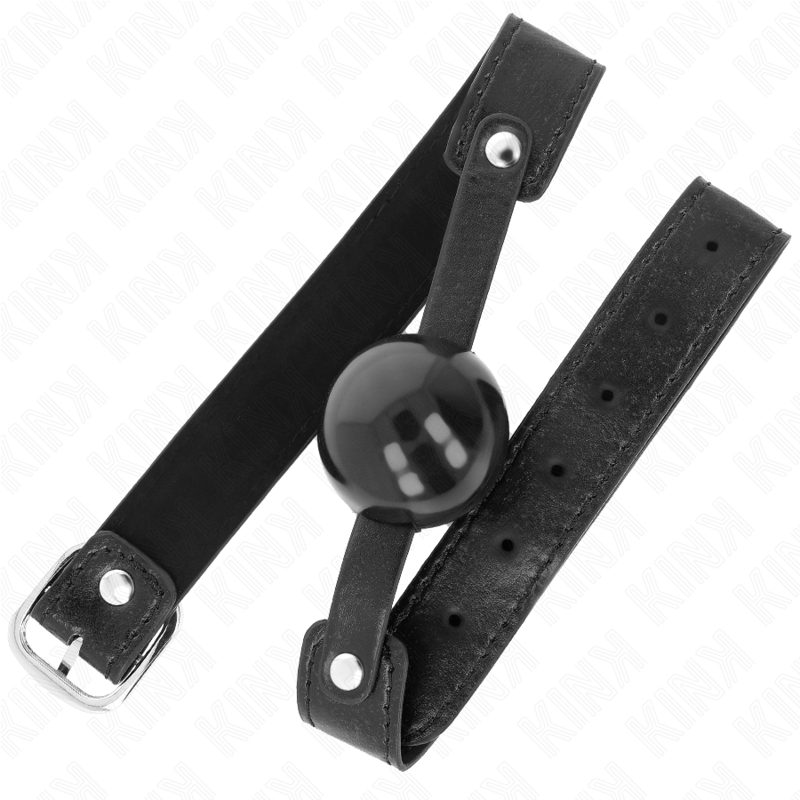 KINK - BALLE TPE SOUPLE 4 CM GAG MODÈLE 2 65 x 2,5 CM KINK COLLAR & GAG