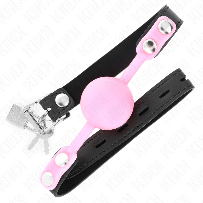 KINK - BOULE LUMINEUSE EN SILICONE 4 CM BAG 60 x 2 CM KINK COLLAR & GAG
