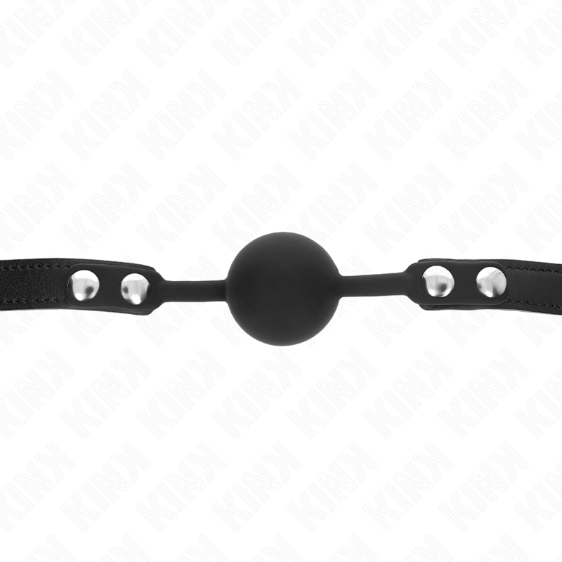 KINK - BOULE EN SILICONE 4 CM GAG MODÈLE 1 60 x 2 CM KINK COLLAR & GAG